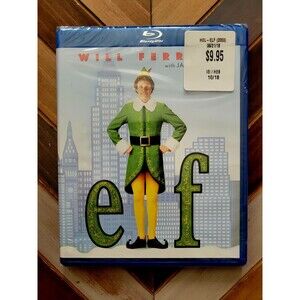 Elf (Blu-ray, 2003) Will Ferrell, James Caan,  Zooey Deschanel / New & Sealed